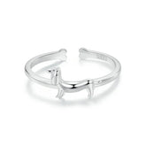 Bague Chien Teckel en Argent 925