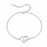 Bracelet à Breloque Cheval en Argent 925