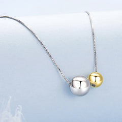 Collier Perle Coulissante en Argent 925