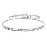 Bracelet Code Morse « I Love You » en Argent 925