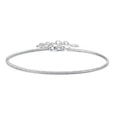 Bracelet Chaîne Scintillante de Luxe en Argent 925