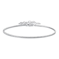 Bracelet Chaîne Scintillante de Luxe en Argent 925