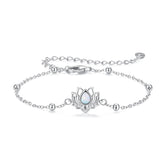 Bracelet Fleur de Lotus en Argent 925