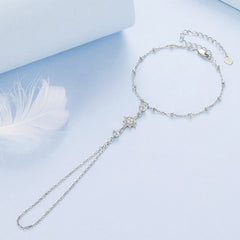 Bracelet Anneau Étoile en Argent 925