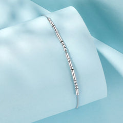 Bracelet Code Morse « I Love You » en Argent 925
