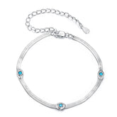 Bracelet Œil Protecteur en Argent 925