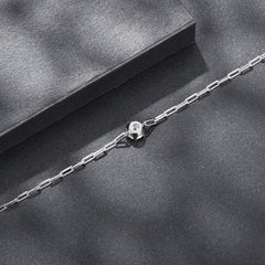 Bracelet Moissanite Étincelant en Argent 925 avec Certificat