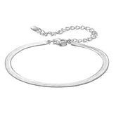 Bracelet Maille Serpent en Argent 925
