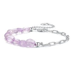 Bracelet Améthyste en Argent 925