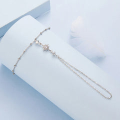 Bracelet Anneau Étoile en Argent 925