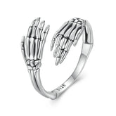 Bague Étreinte en Argent 925