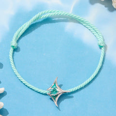Bracelet Cordon Raie en Argent 925