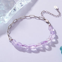 Bracelet Améthyste en Argent 925