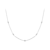 Collier Ras-de-Cou en Argent 925 avec Certificat