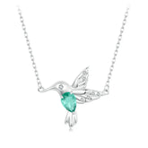 Collier Pendentif Colibri en Argent 925