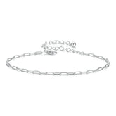 Bracelet Carré Minimaliste en Argent 925