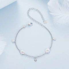 Bracelet Étoile à Pampille en Argent 925