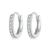 Créoles Minimalistes en Argent 925