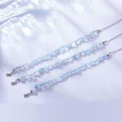 Bracelet Cristal Bleu en Argent 925