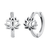 Créoles Lotus Vintage en Argent 925
