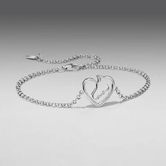 Bracelet à Breloque Cheval en Argent 925