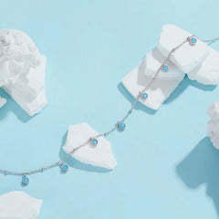 Collier Ras-de-Cou Turquoise en Argent 925