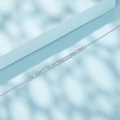 Bracelet Code Morse « I Love You » en Argent 925