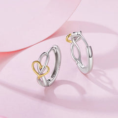 Créoles Amour Infini en Argent 925