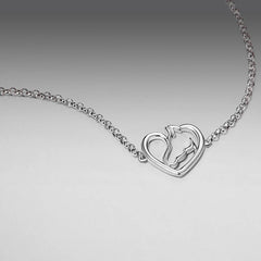 Bracelet à Breloque Cheval en Argent 925