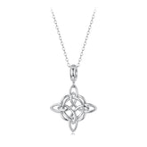 Collier Pendentif Nœud Celtique en Argent 925