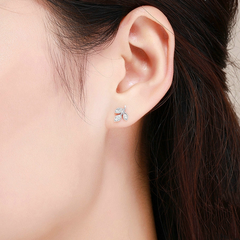 Boucles d'Oreilles Feuilles - Image 2