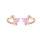 Boucles d'Oreilles Coeurs