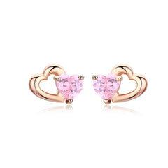 Boucles d'Oreilles Coeurs