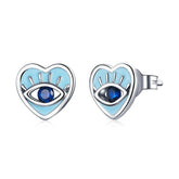 Boucles d'Oreilles Yeux Protecteurs