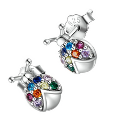 Boucles d'Oreilles Coccinelles - Image 3
