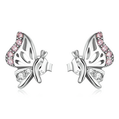 Boucles d'Oreilles Papillons