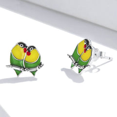 Boucles d'Oreilles Petits Oiseaux - Image 4