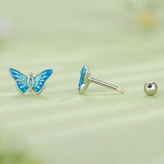 Boucles d'Oreilles Papillons - Image 4