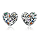 Boucles d'Oreilles Coeurs