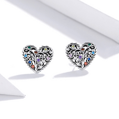 Boucles d'Oreilles Coeurs - Image 3