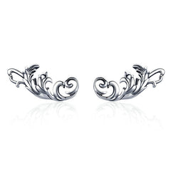 Boucles d'Oreilles Plumes Anciennes