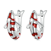 Boucles d'Oreilles Carpe Koi