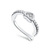 Bague d'Oreilles Coeur