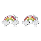Boucles d'Oreilles Arc-en-Ciel