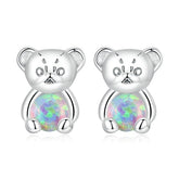 Boucles d'Oreilles Ourson