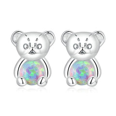 Boucles d'Oreilles Ourson