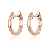 Boucles d'Oreilles Petit Créoles Lisses