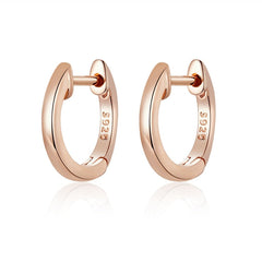 Boucles d'Oreilles Petit Créoles Lisses