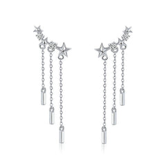 Boucles étoiles pendantes