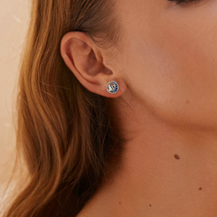 Boucles chat lune bleue